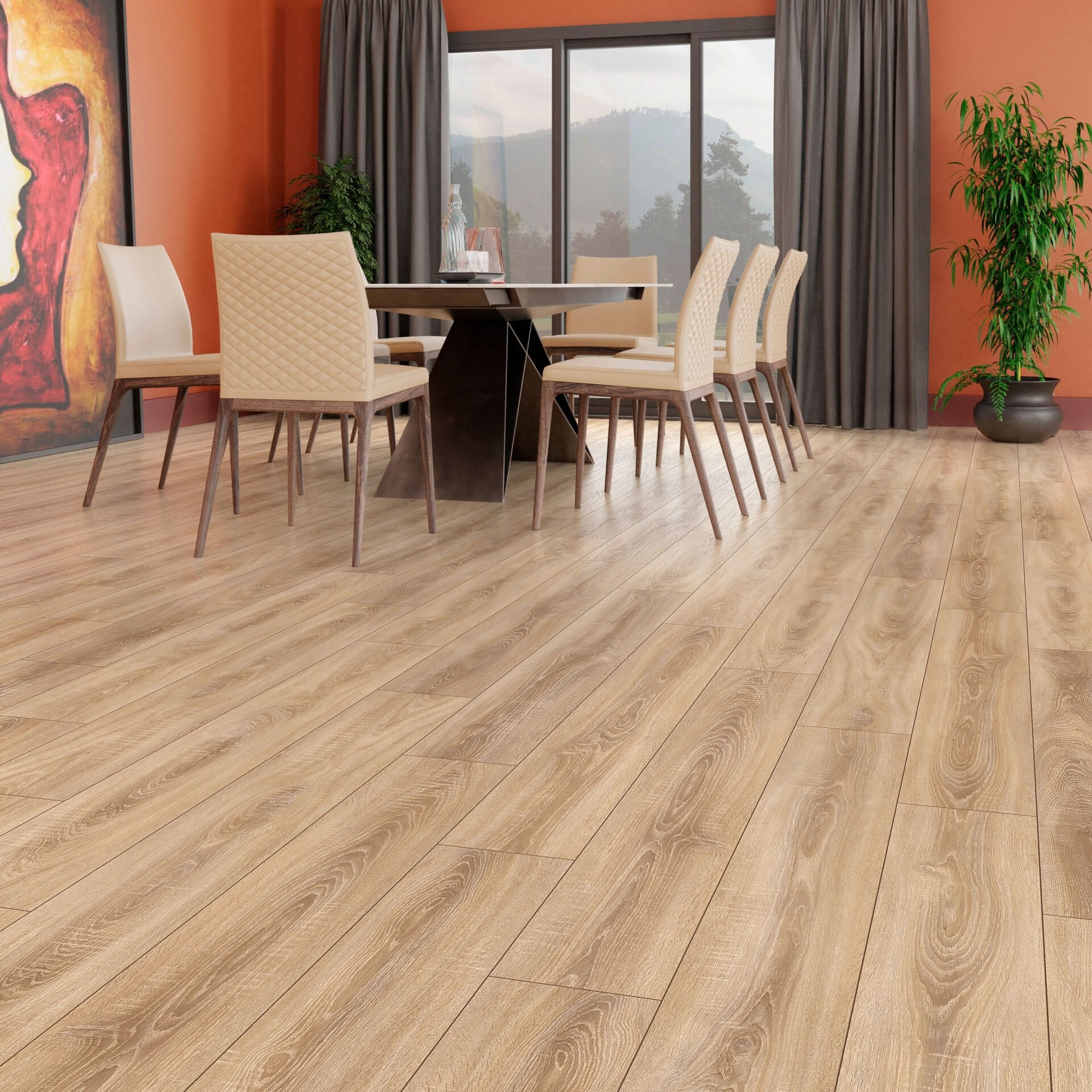 Rustic Oak - 615 Resmi
